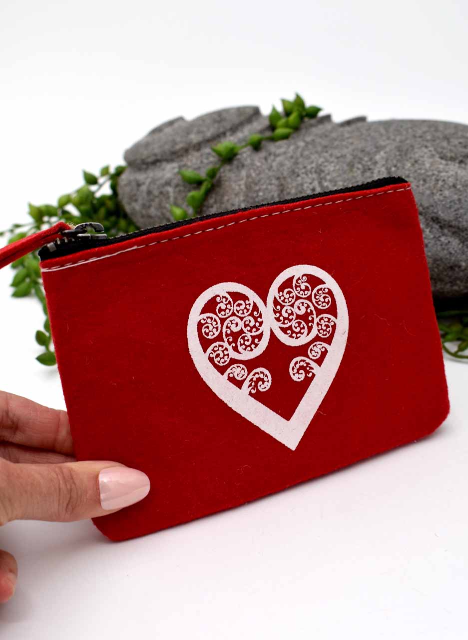 Ecofelt Purse (Aroha) - Jo Luping - Image 2