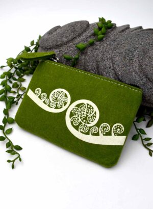 Ecofelt Purse (Fernfrond) - Jo Luping