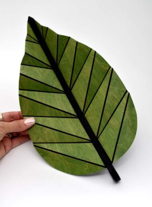 Leaf Lines (Green Birch) - Asheley Elizabet