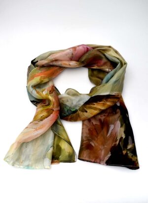 The Opal Silk Scarf