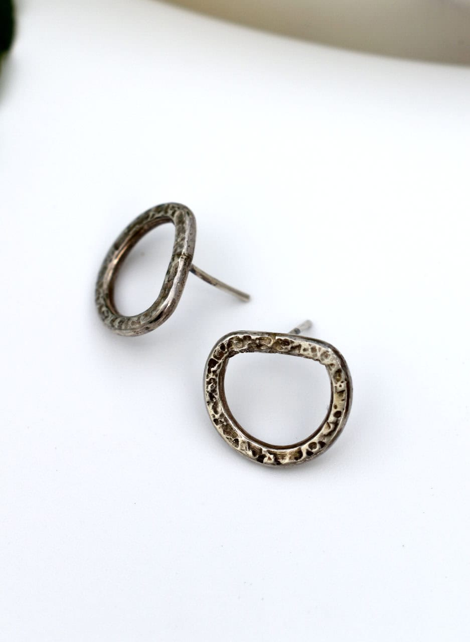 Sterling Silver Studs - AGATHE Jewellery - Image 3