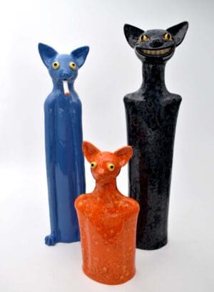 Orange Crystal Cat - Mark Rayner