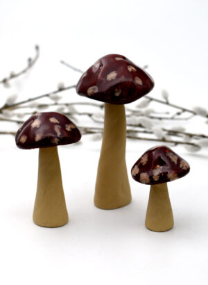 Red Mushroom (Small) - Hannah McKay