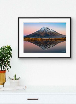 Pouakai Tarns Sunset - Brendan Larsen Photography