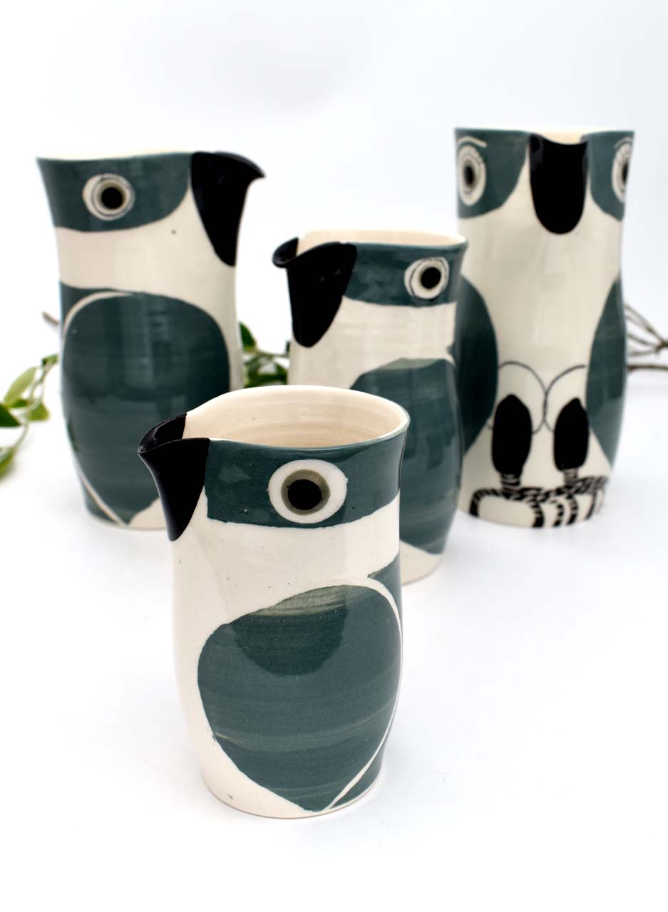 Kingfisher Bird Jug (Small) - Kairava Gullatz