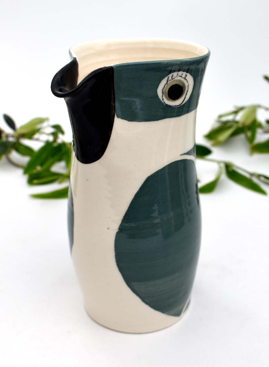 Kingfisher Bird Jug (Large) - Kairava Gullatz