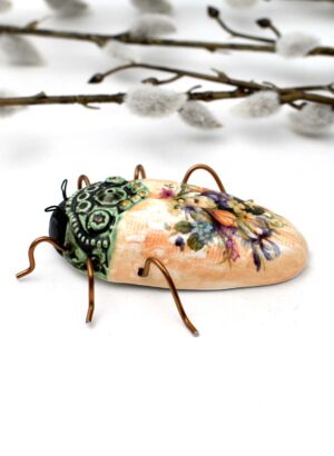 Apollo Beetle Peach - Kirsty Gardiner