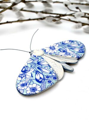 Blue Flower Moth - Kirsty Gardiner