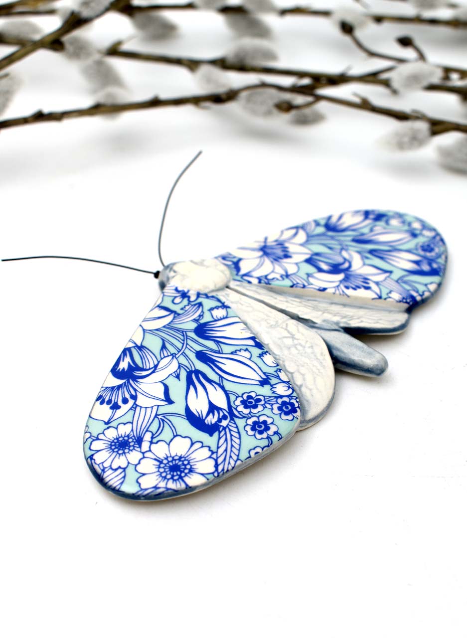 Blue Flower Moth - Kirsty Gardiner