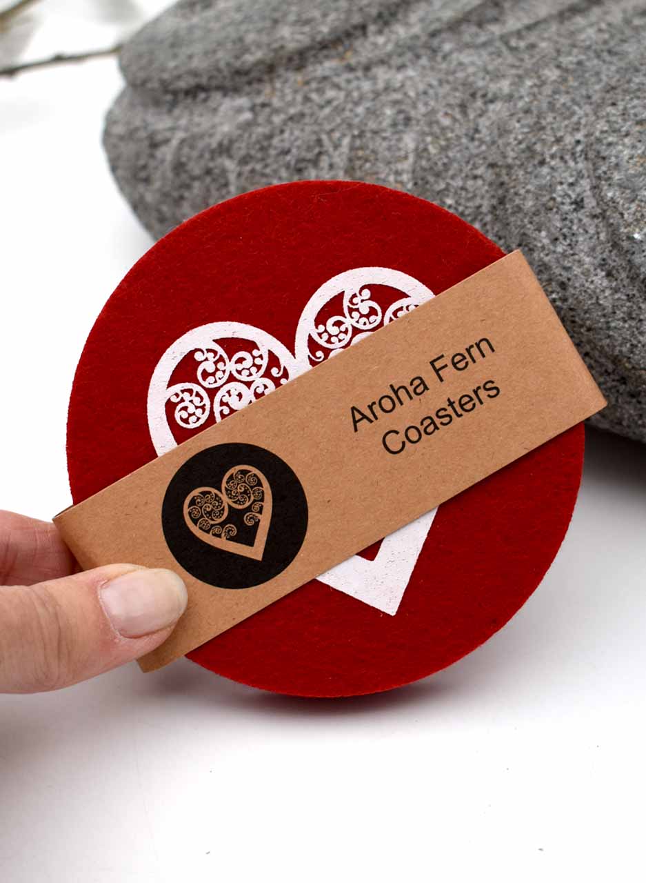 Aroha Fern Coaster - Jo Luping - Image 2