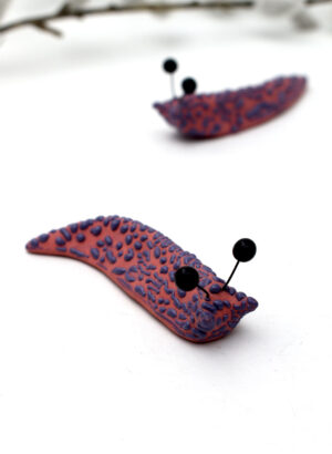 Fruity Flat Slug (Pink) - Lava Ceramics