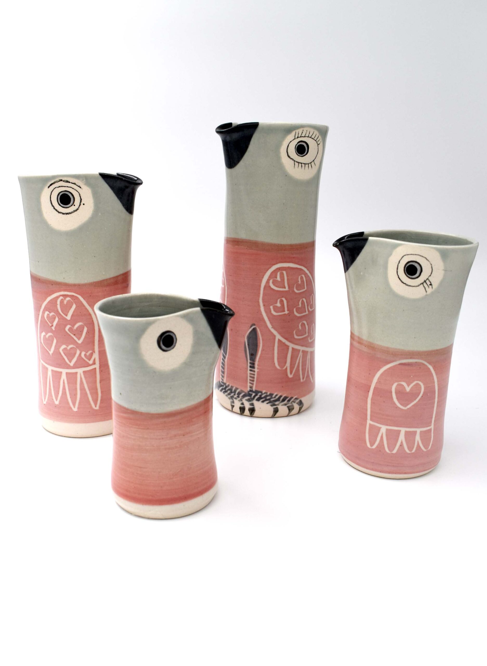 Aroha, Love Bird Jug (Small) - Kairava Gullatz - Image 3