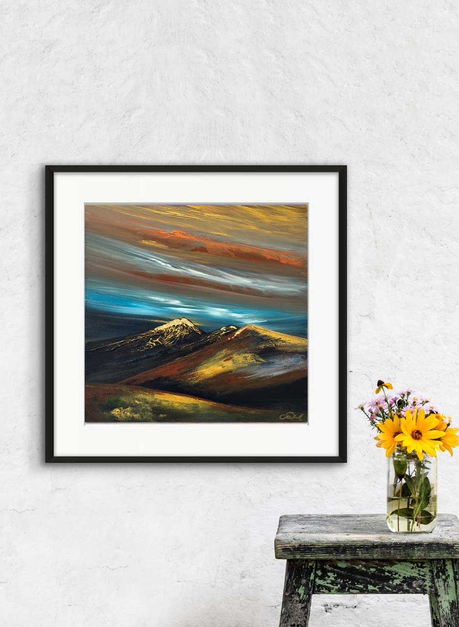 Taranaki Gold (Limited Edition Print 2/100) - Jill White