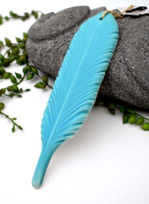 Kowhaiwhai Feather (Large) - Michelle Bow