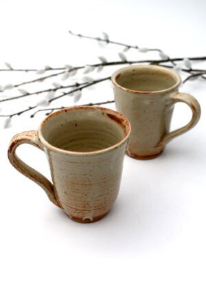 Stoneware Coffee Mug (Burnt Orange) - Juliet Larkin