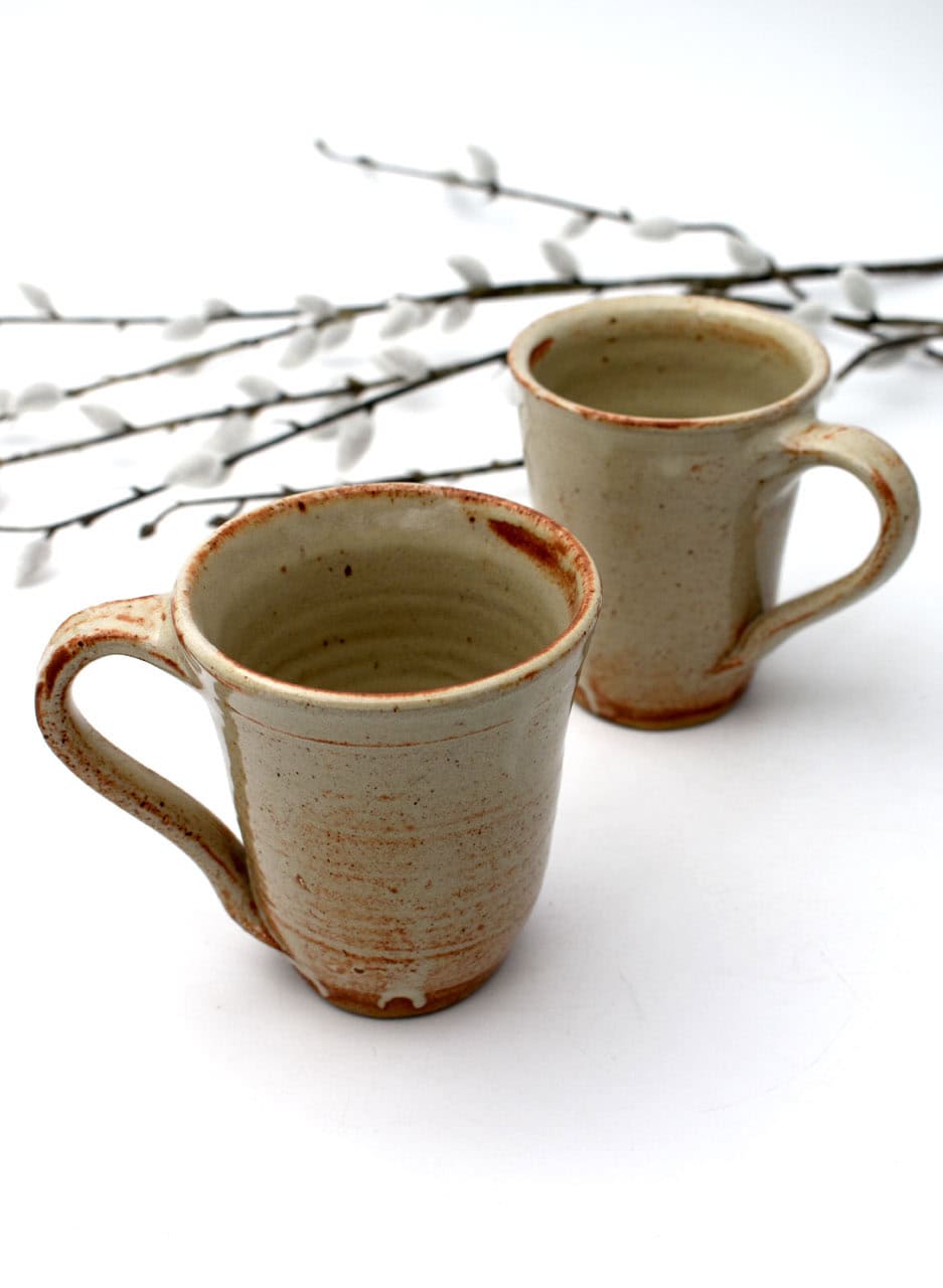Stoneware Coffee Mug (Burnt Orange) - Juliet Larkin