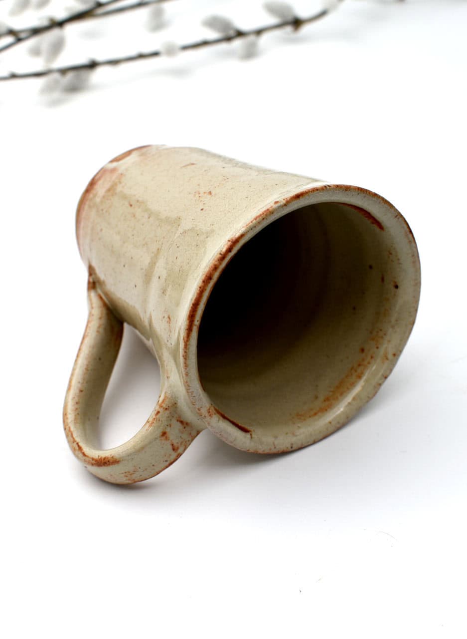 Stoneware Coffee Mug (Burnt Orange) - Juliet Larkin - Image 3