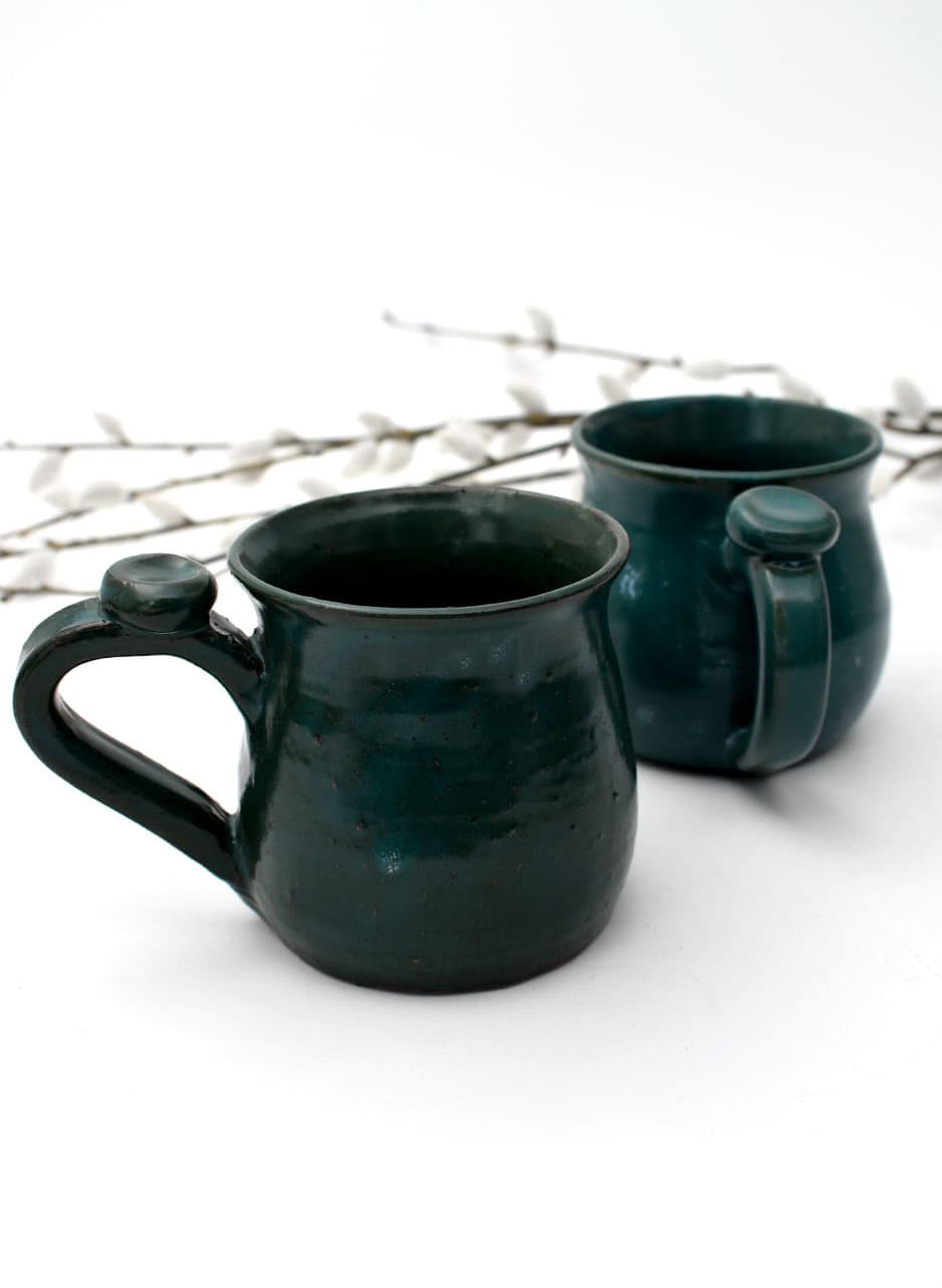Oriental Green Mug - Fiona McLeod