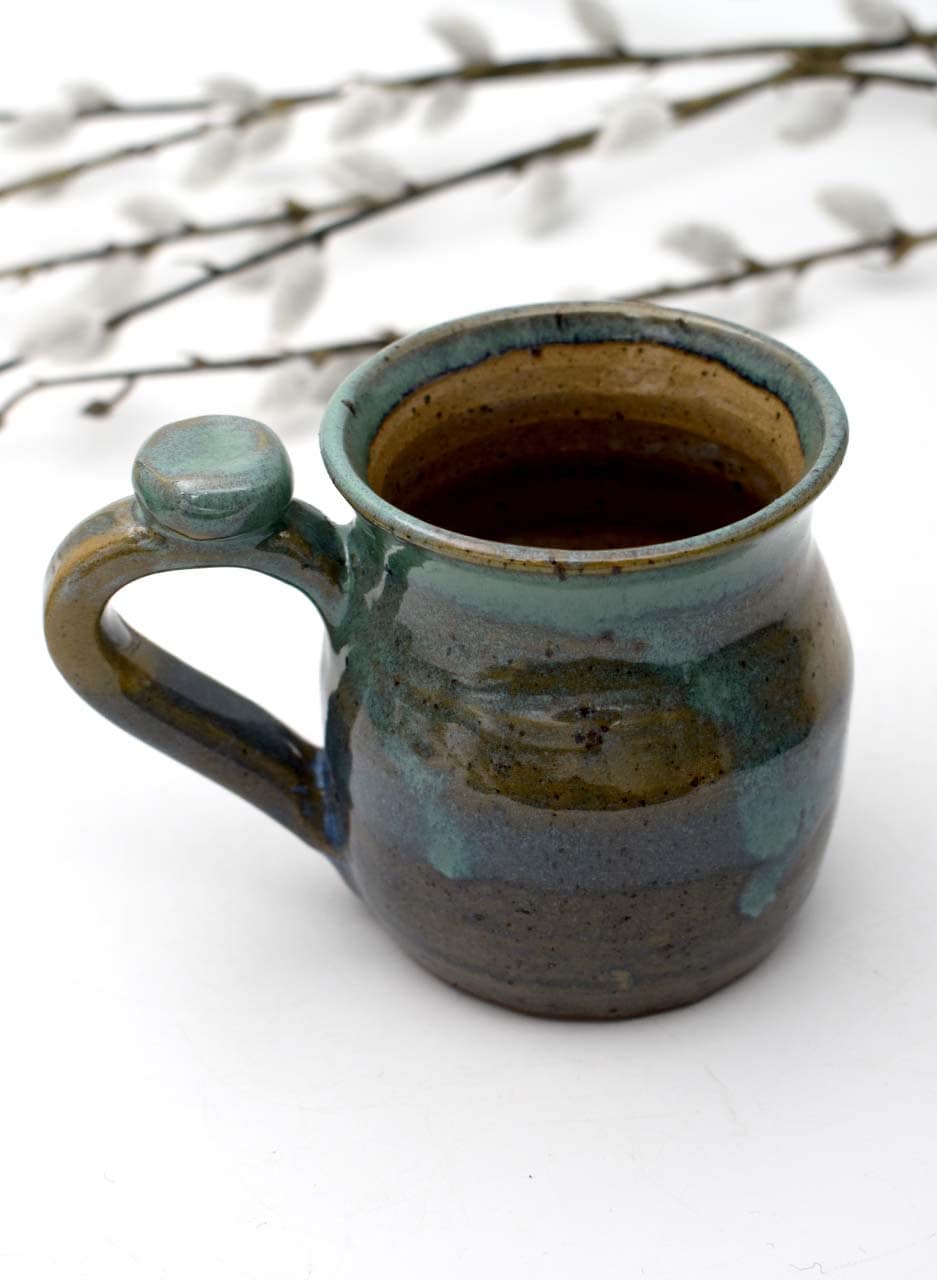 Blue Natural Mug - Fiona McLeod - Image 4