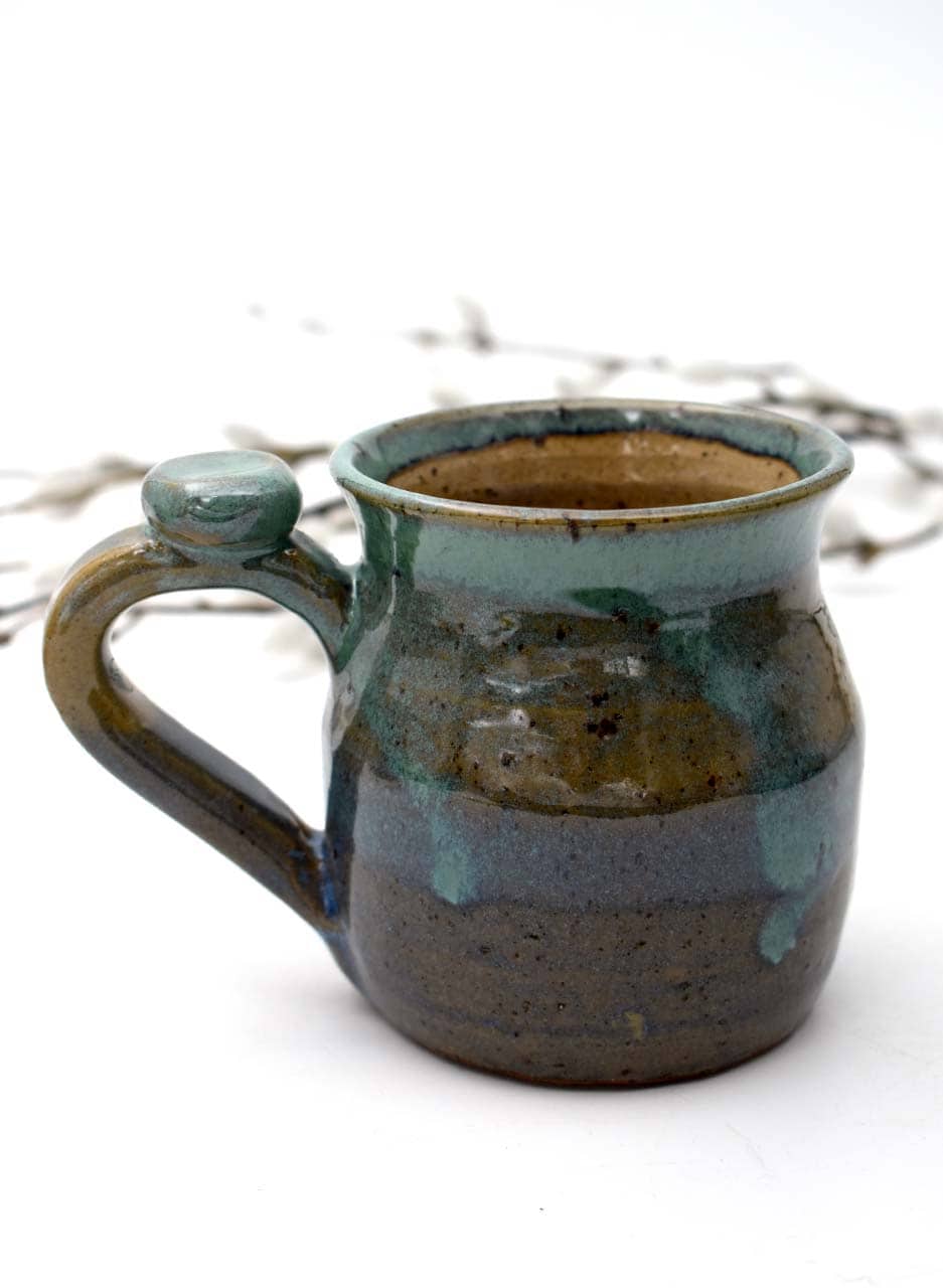 Blue Natural Mug - Fiona McLeod - Image 2