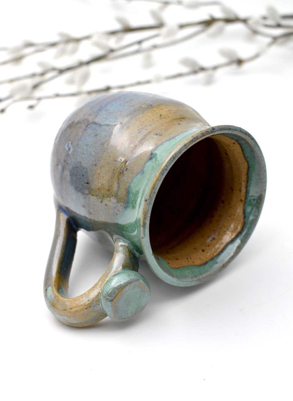 Blue Natural Mug - Fiona McLeod - Image 3