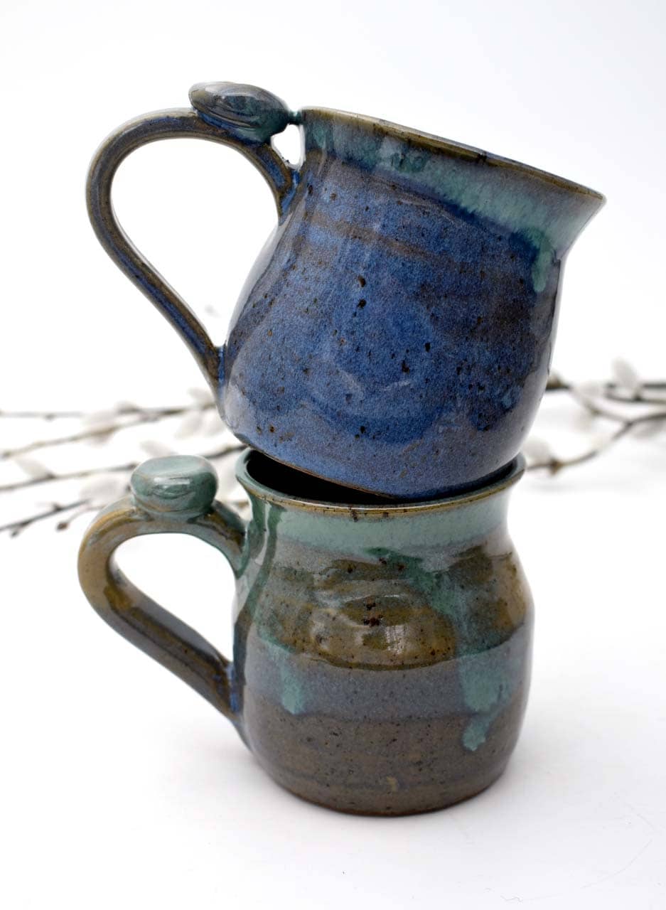 Blue Green Mug - Fiona McLeod