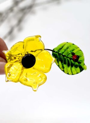 Glass Flower (Yellow) - Frances Hanson
