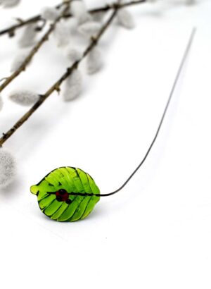Glass Leaf - Frances Hanson