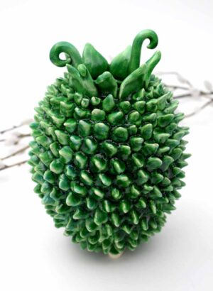 Spikey Green Pot - Maria Brockhill