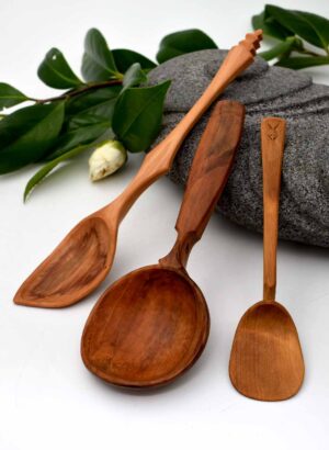 Apple Cooker Spoon from Te Awamutu - Jeff Fryett