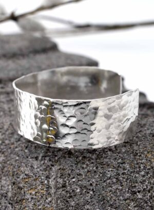 Plucky Cuff Fine Silver - Dominique Crikemans