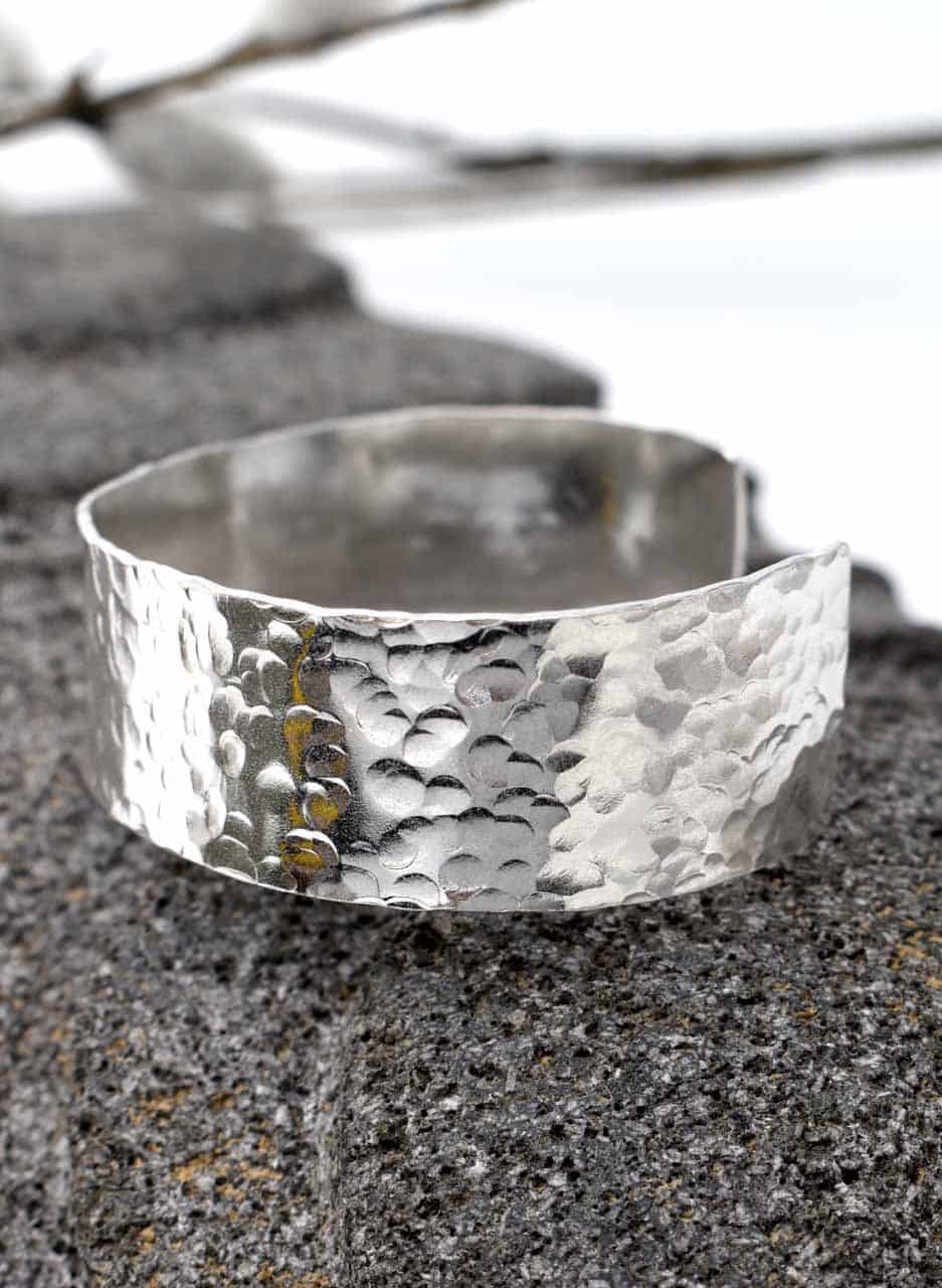 Plucky Cuff Fine Silver - Dominique Crikemans