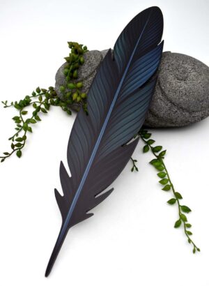 Wall Hung Tui Feather (Medium) - NZ Made