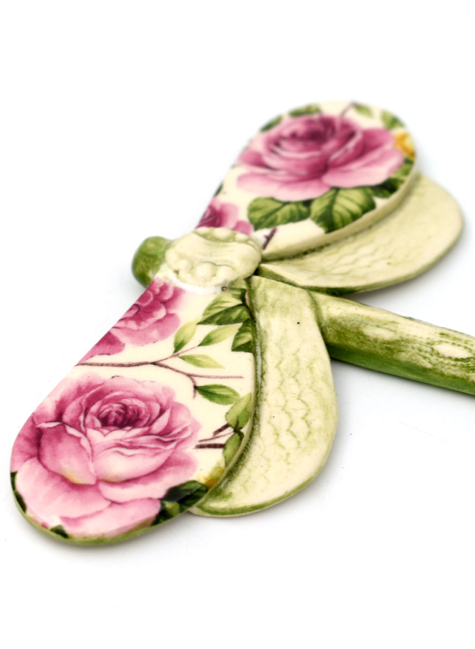 Pink Rose Dragonfly - Kirsty Gardiner - Image 3