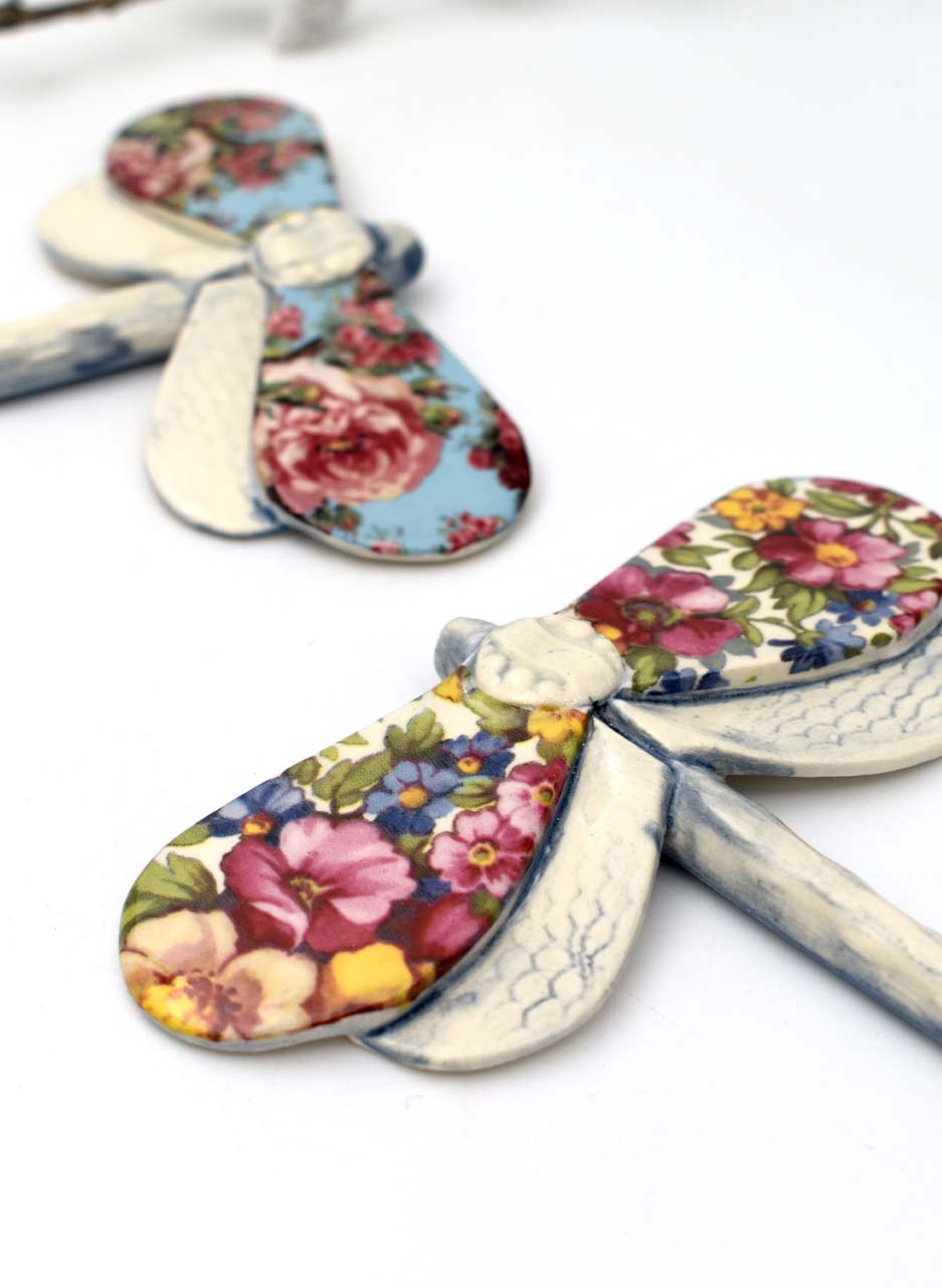 Dragonfly Colourful Wildflowers - Kirsty Gardiner - Image 2