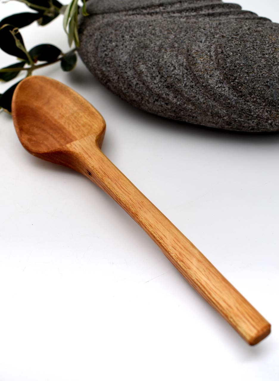Chinaberry Serving Spoon from Waihi - Jeff Fryett - Image 2