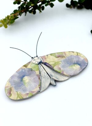 Soft Lilic Flower Moth - Kirsty Gardiner