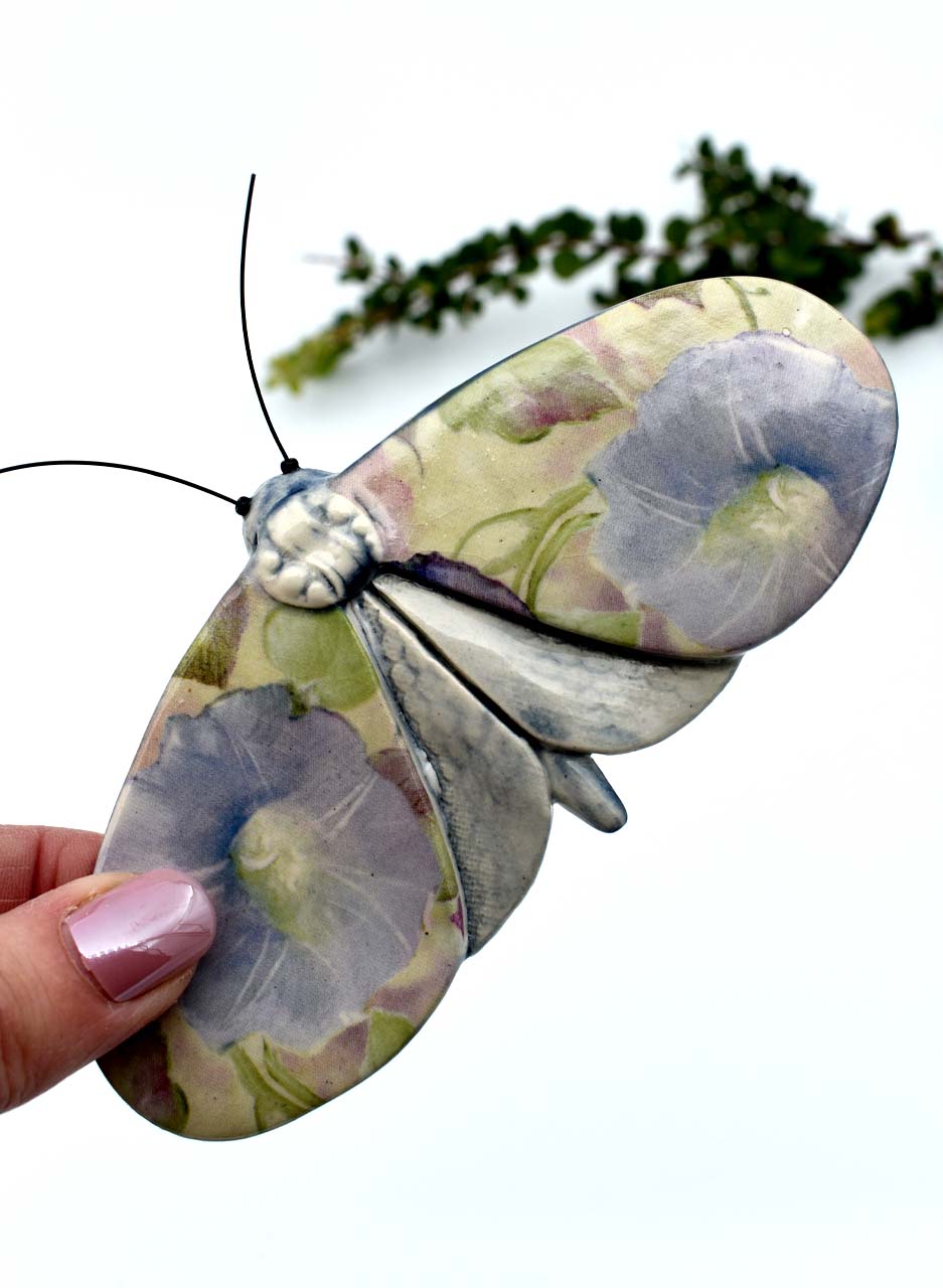Soft Lilic Flower Moth - Kirsty Gardiner - Image 2