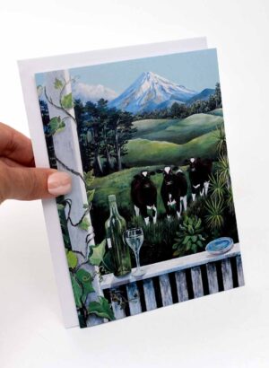 Wine, Friesians & Mountain - Margaret Scott