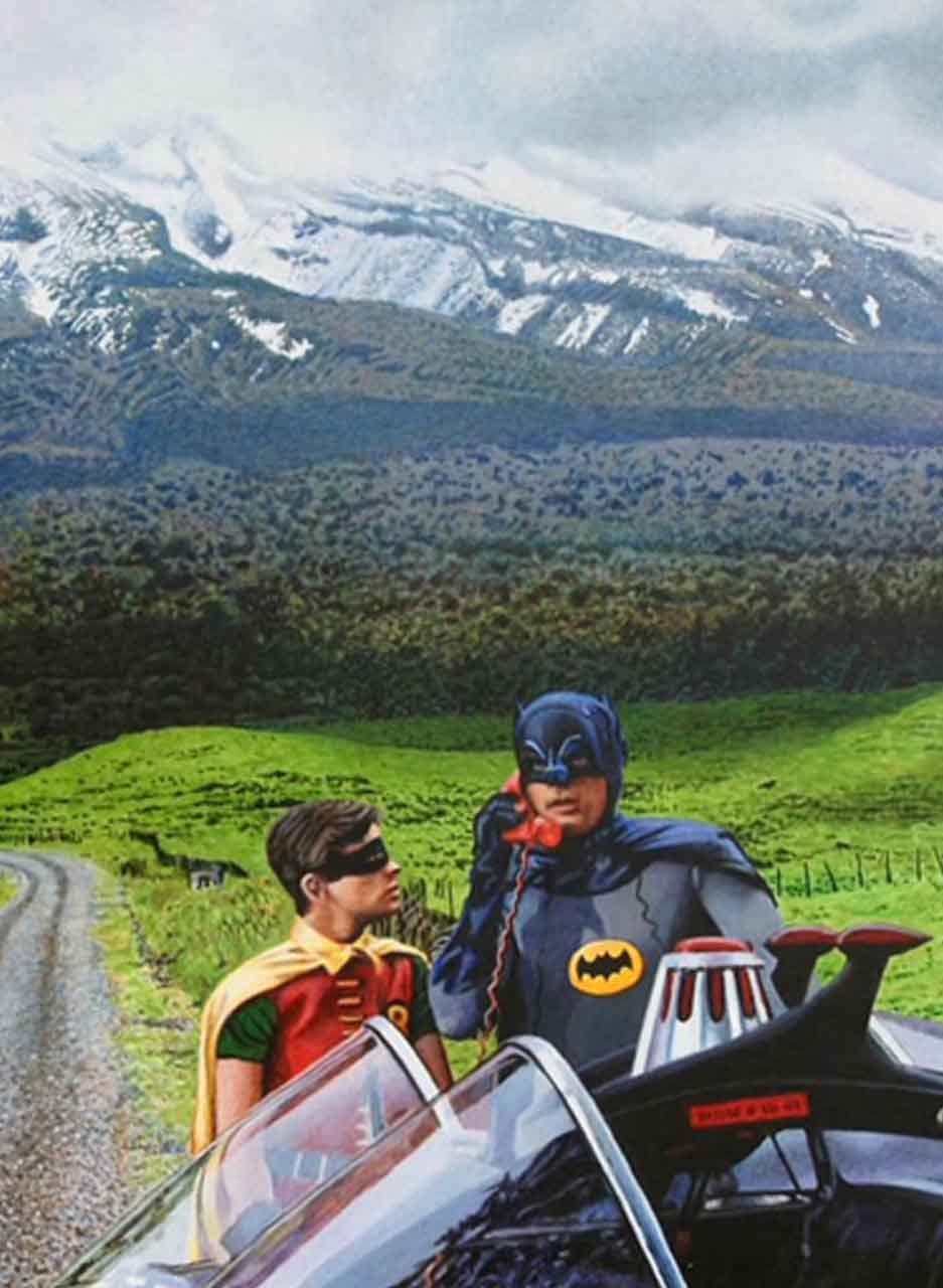Batman and Robin Near Wiremu Road - Graham Kirk - Image 3