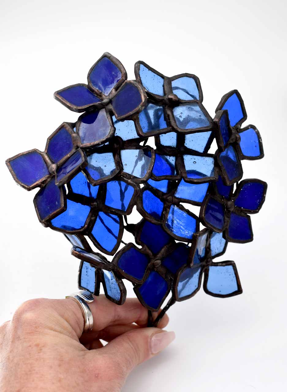 Blue Hydrangeas - Hilary Jowle