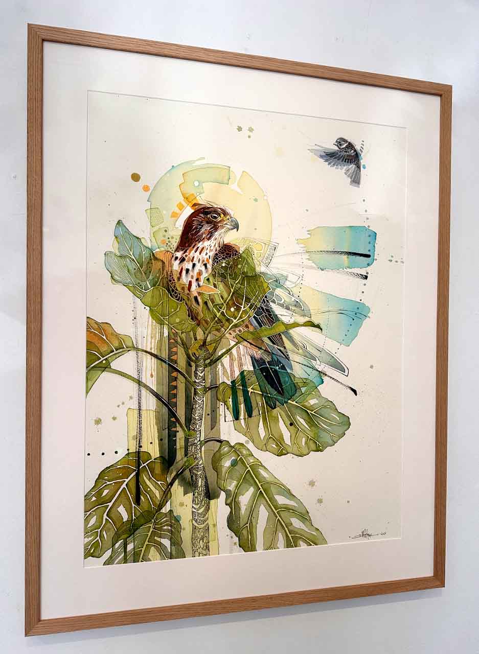 Falcon Backyard (Original) - Rachel Walker - Image 3