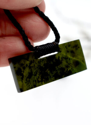 Pounamu Rectangle - Amber Dawn