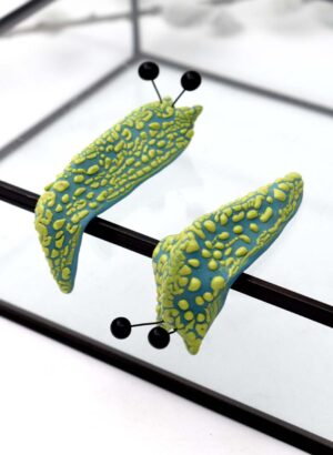 Fruity Shelf Slug (Green/Blue) - Lava Ceramics