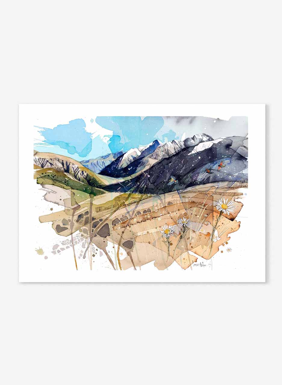 Southern Alps Landscape (Phipps Peak at Arthur's Pass) (Limited Edition Print) - Rachel Walker - Image 2