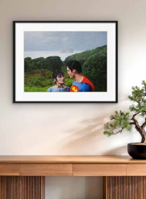 Superman and Lois Lane at Backbeach - Graham Kirk