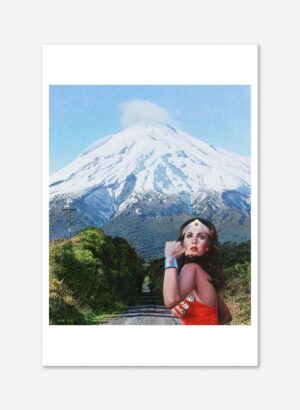 Wonderwoman and Mount Taranaki - Graham Kirk