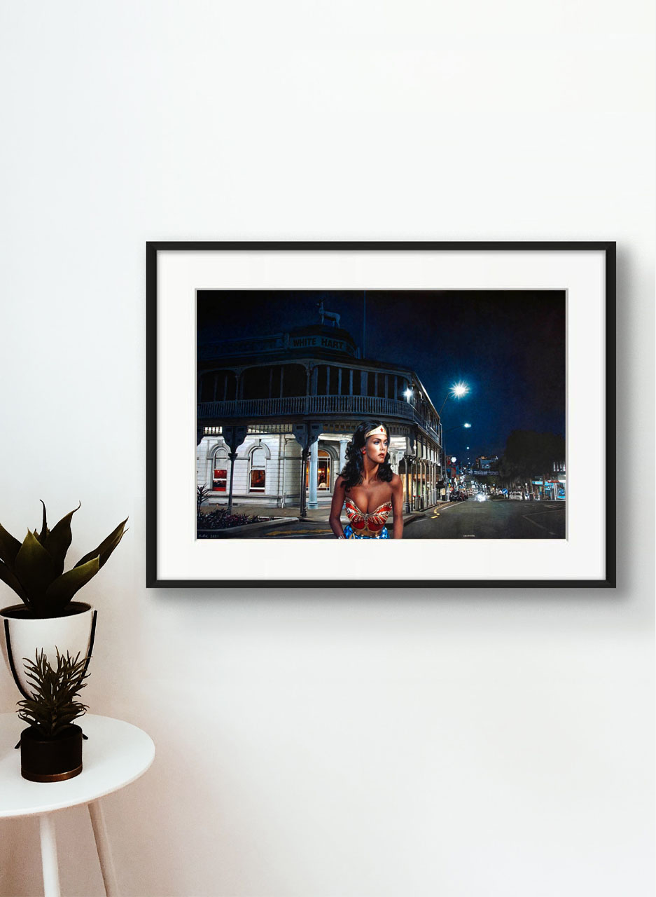 Wonderwoman in New Plymouth - Graham Kirk