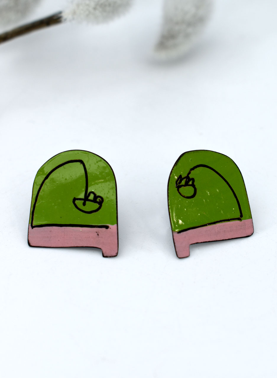 Pink and Green Odds - Jane Frances Reilly - Image 2