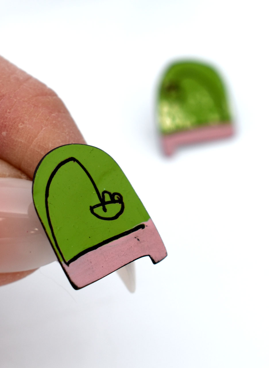 Pink and Green Odds - Jane Frances Reilly - Image 3